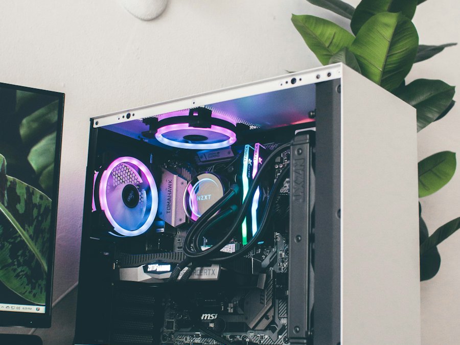 Custom desktop computer build